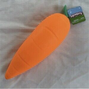 Sunny Days Jumbo Squeezy Carrot Squishy Stress Fidget Sensory Viral NEW Toy
